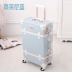 Vali retro nữ vali da xe đẩy vali bánh phổ thông bánh xe nhỏ hộp nội trú 20 inch hộp mật khẩu Va li