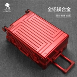 Металлический универсальный чемодан, алюминиево-магниевый сплав, 26 дюймов