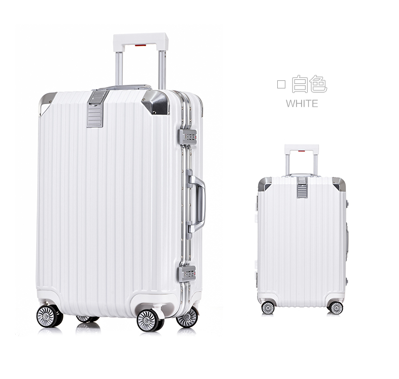 Uniwalker xe đẩy chống trầy xước phổ biến hành lý bánh xe nam và nữ 26 inch vali nhôm khung lên máy vali kéo giá rẻ