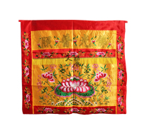 Vingli Buddha Buddha embroidery tabletop surrounding Yueyuan Lotus Table Dress Lighting Lighting