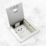 海际 Открыть скрытую ультра -тонкую водонепроницаемую нержавеющую сталь все -коппер скрыт пять -отверстие для сети флип -заземления