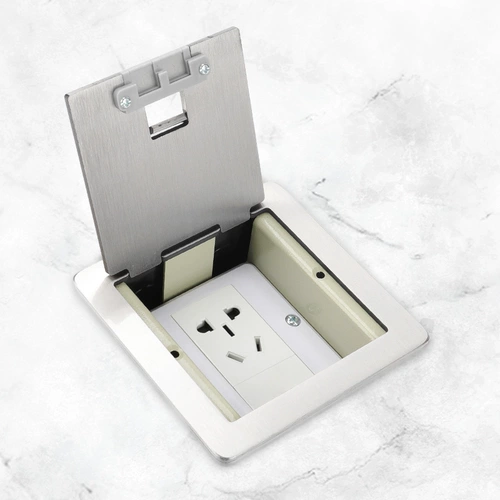 海际 Открыть скрытую ультра -тонкую водонепроницаемую нержавеющую сталь все -коппер скрыт пять -отверстие для сети флип -заземления