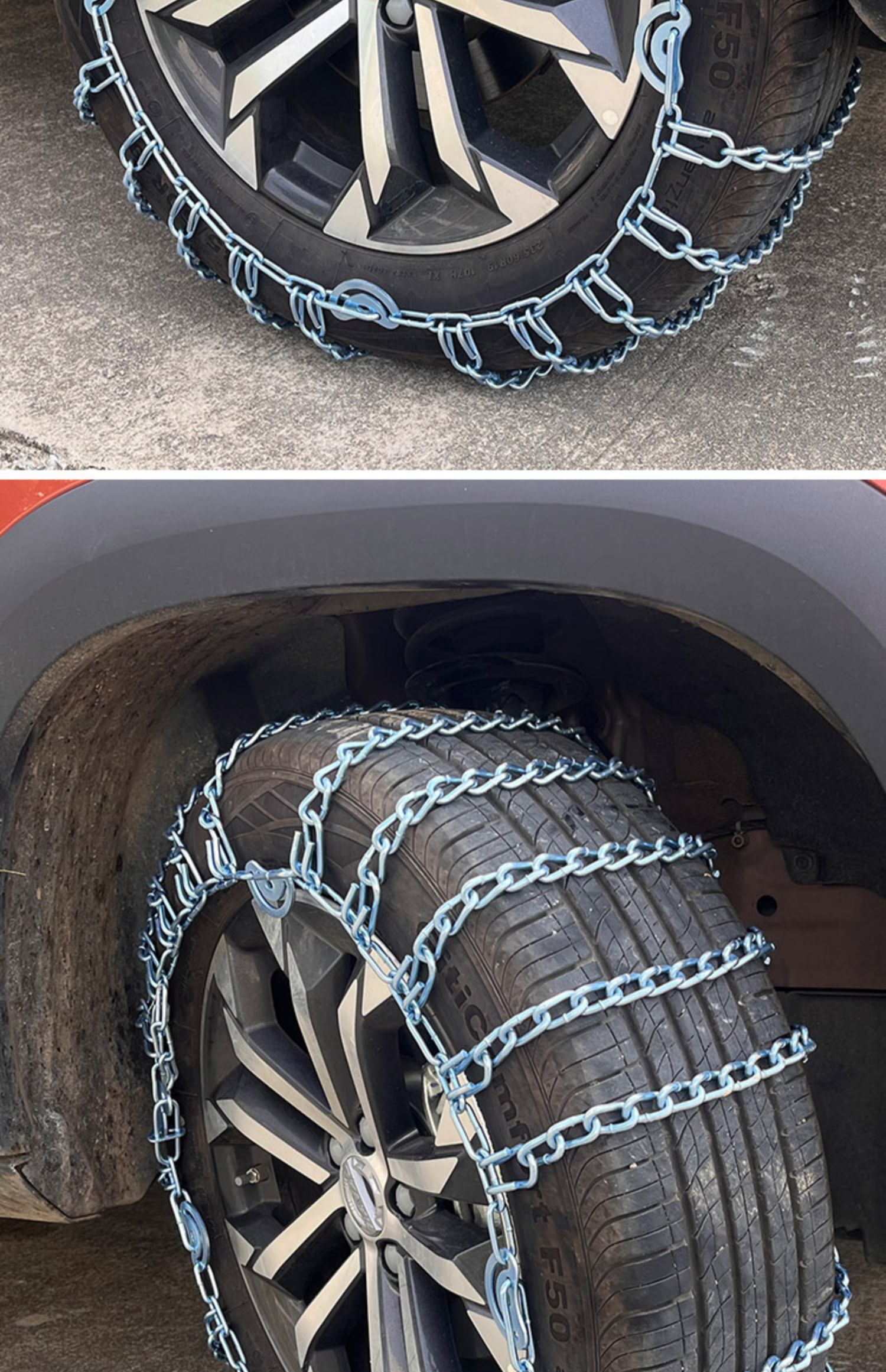 Landwind X 5 225/65R 17 215/60R17 Jack-free bold iron chain snow car tire anti-skid chain