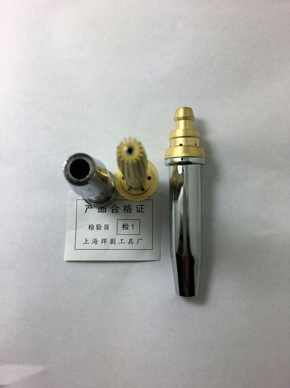 Shanghai welding and cutting tool plant GK3 and other pressing machines with propane fast cutting nozzle cutting nozzle steel core 0#-10 #