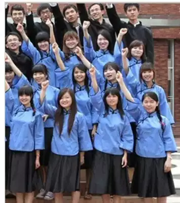 X03民国女子服装五四青年服装民国女学生装近代汉族女子服装