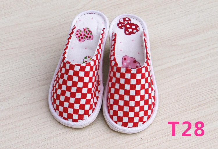 Pantoufles enfants en coton - semelle Melaleuca - Ref 986747 Image 26