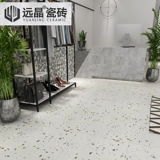 远晶 600x1200 цветная терраццо, напольная плитка для туалета, кухни, настенная плитка для спальни, большая плитка, ins интернет-знаменитости