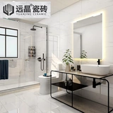 远晶 400x800 отрицательных ионов, мраморная плитка для пола в гостиной, белая плитка для кухни, туалета, настенная плитка