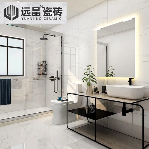 远晶 400x800 отрицательных ионов, мраморная плитка для пола в гостиной, белая плитка для кухни, туалета, настенная плитка