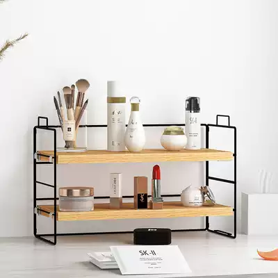 Cosmetics shelf Iron Net red multi-layer desktop storage dressing room skin care products ins storage box shelf