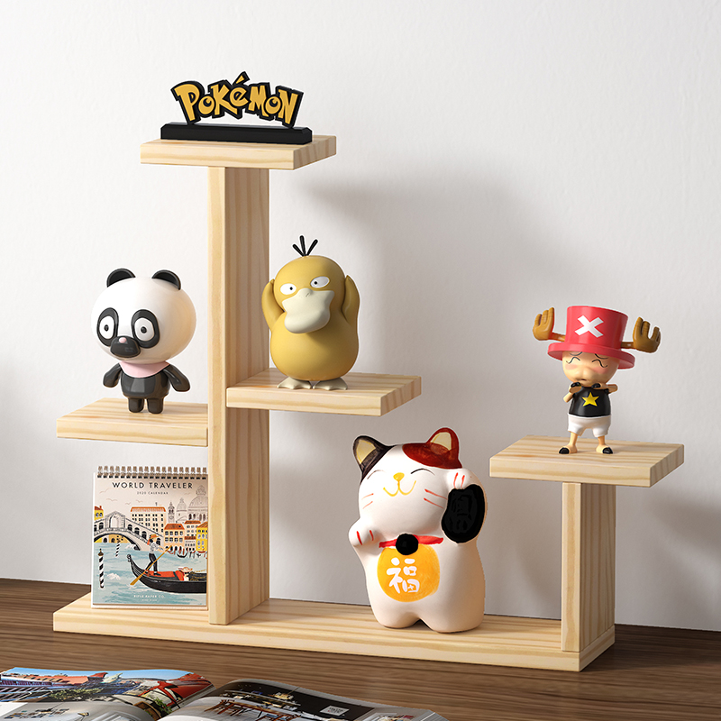 Blind box collection display rack Bubble Matt display box shelf handheld model small swing doll doll house