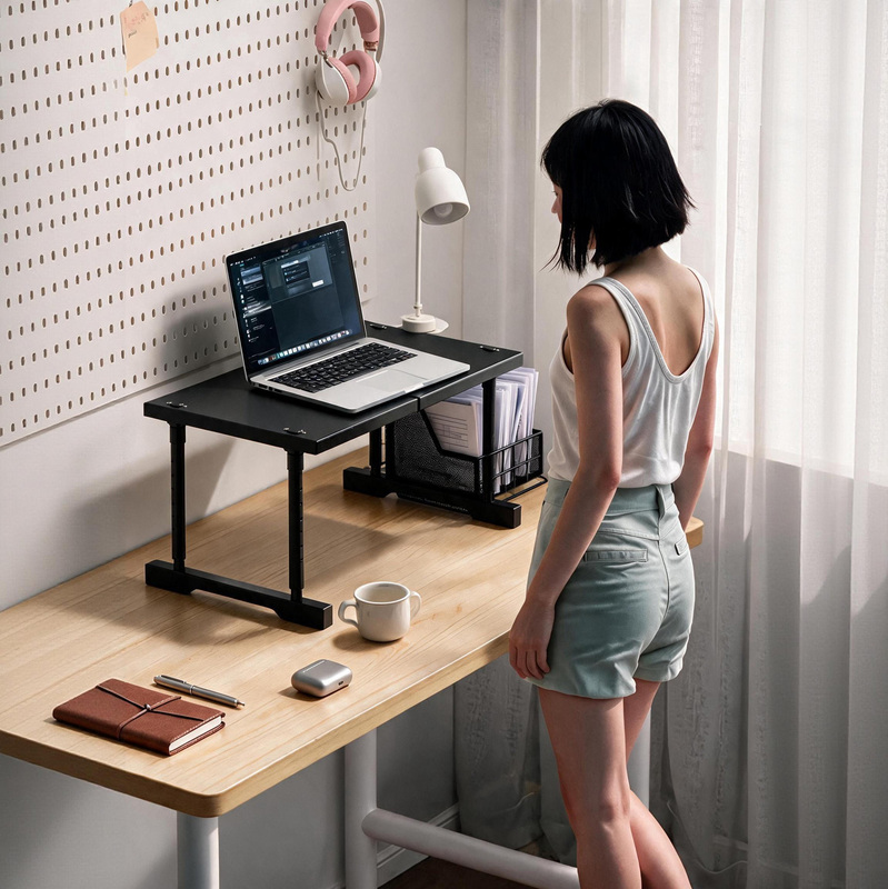 Standing Desk Computer Lift Table Office Desktop Heightening Bracket Laptop Ergonomic Desk Board