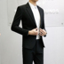 Bộ đồ vest Hàn Quốc Dongdaemun Bộ đồ vest nam Anh Bộ đồ nhỏ cho nam Váy công sở mỏng Váy cưới chú rể vest nam Suit phù hợp