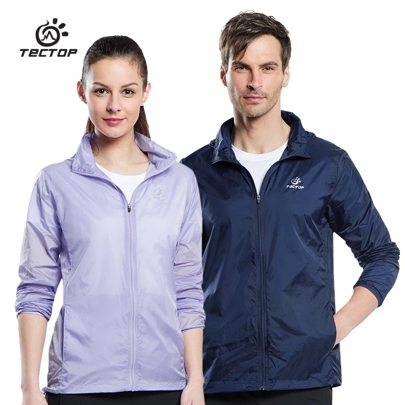 Tango Outdoor Spring Autumn Season Skin Coat Jacket Woman Elastic Breathable Sports Blouse Windproof Casual Male Sunscreen Clothing