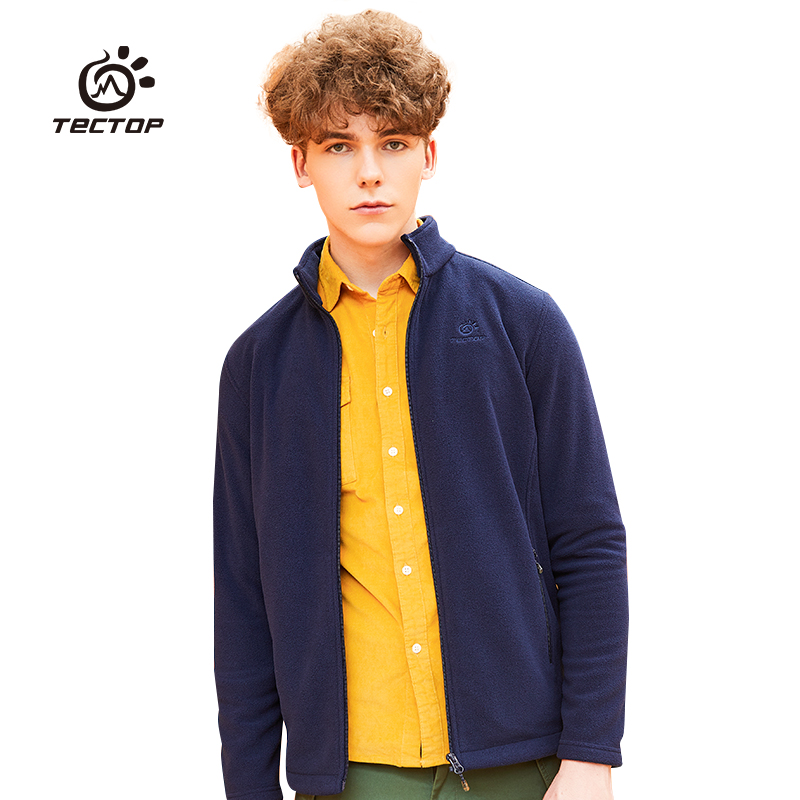 Clear cabin Explorings Fleece Clothing Men's Outdoor Warm Windproof Jacket Autumn Winter Cardiff Cardiff Cardiff Dressing thickened liner