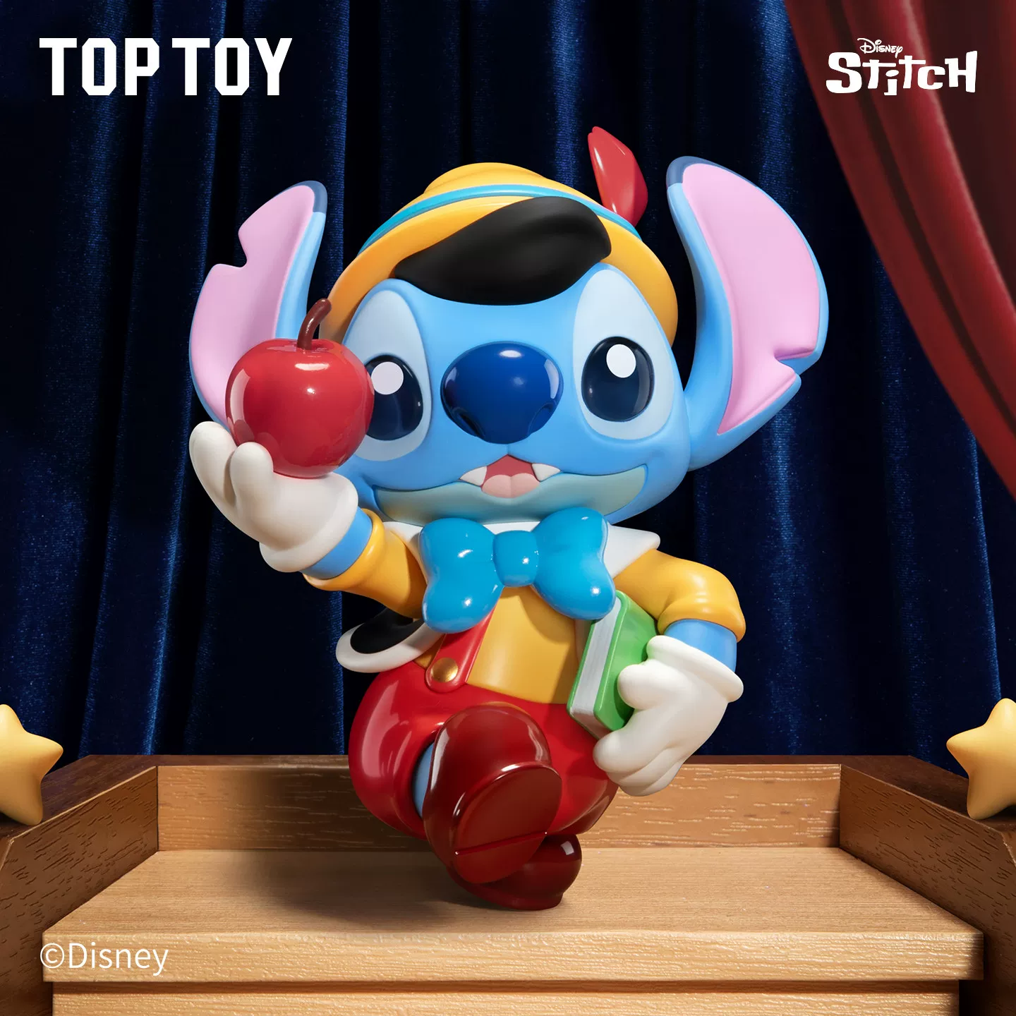 Подлинная игра Toptoys Штуцер Пиноккио Фантазийный театр Серия Слепая коробка Модный образец Периферийные украшения подарок