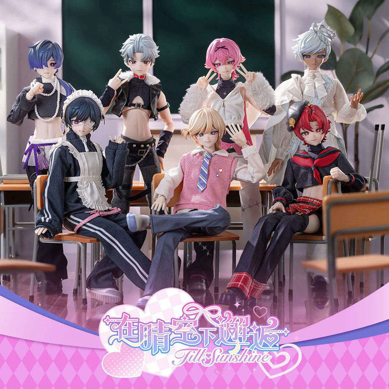 Official Wave Echo in the Clear Sky Encounter Series Blind Box Special Six Movable Action Figure Figurine Display