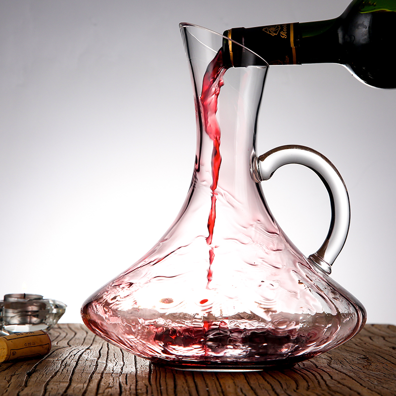Shake-in-free crystal red wine decanter Decanter Home Suit Wine Personality European-style Quick Decanter Wine Distributor