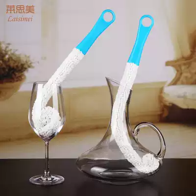 Professional cleaning decanter brush Red wine kettle brush goblet Multifunctional wine bottle brush Wine set brush wine bottle
