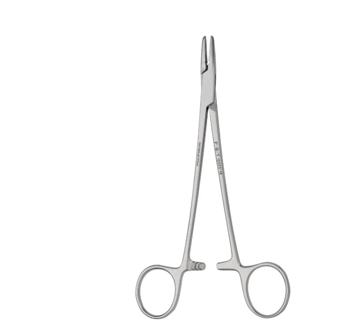 FST持针钳12003-15 12503-15 12504-15 Crile-Wood 动物解剖器械