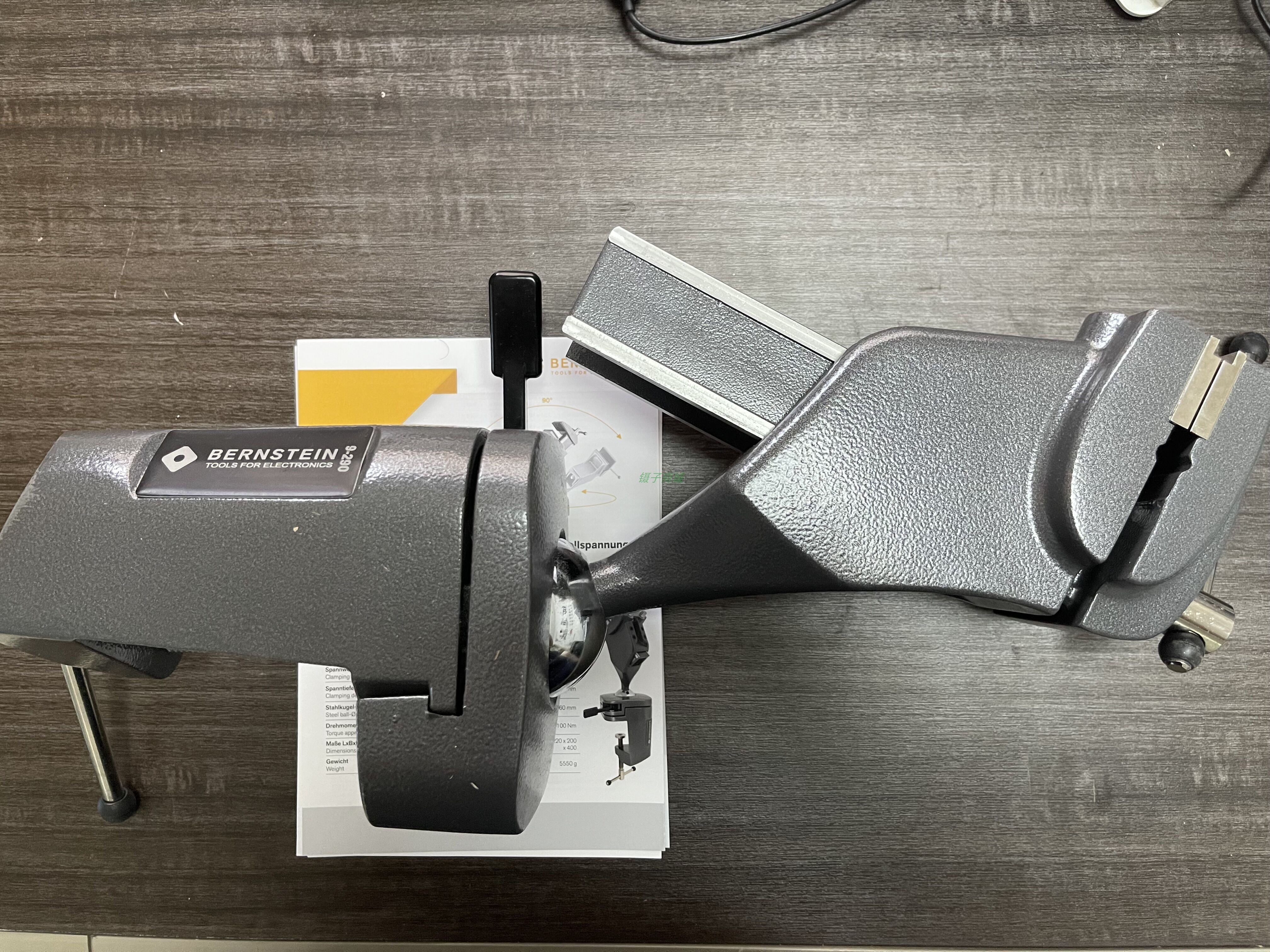 Bernstein万向钳9-920Kugelgelenk-Schraubstock SPANNFIX