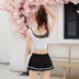 Áo tắm nữ xẻ eo cao đã mỏng bảo thủ che bụng váy kiểu boxer gợi cảm hai mảnh nóng bỏng mùa xuân sinh viên nhỏ tươi. - Bộ đồ bơi hai mảnh bikini 2 mảnh nữ Bộ đồ bơi hai mảnh