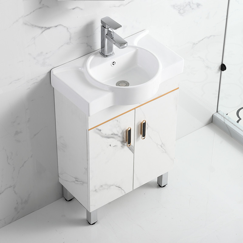 Waterproof bath room cabinet Composition Small family type Makeup Room Wash Terrace Floor Wash Basin Bathroom washbasin Brief approb.