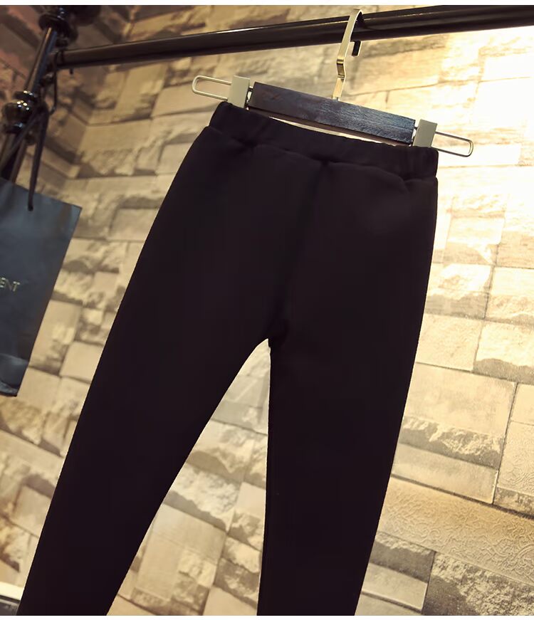 Quần legging nữ cho bé lớn 2018 mùa đông mới mặc bên ngoài ấm áp và nhung dày thêm một chiếc quần gas trẻ em quần short bé gái