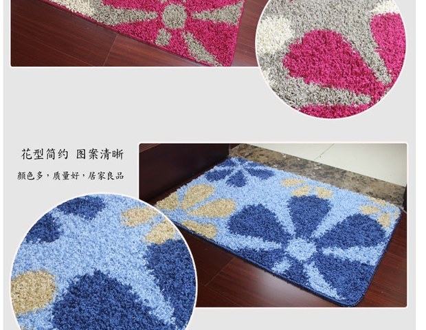 Joker ấn tượng hiên cửa ra vào mat cửa mat phòng ngủ foyer mat phòng tắm nhà bếp hấp thụ mat - Thảm sàn thảm xốp vân gỗ