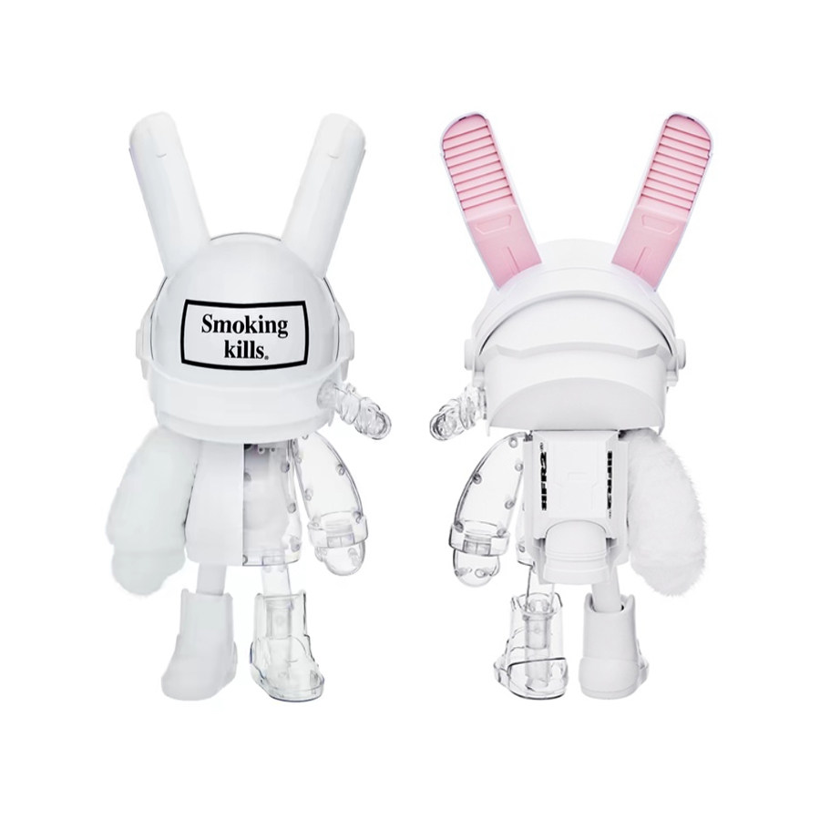 ROBBi x #FR2 Smoking Rabbit 娇雾梦境400%联名潮玩实测体验_潮玩大体_