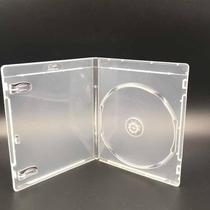 Factory direct transparent single disc Blue Light Box DVD box CD box Single Disc box plastic storage box can be inserted into the cover