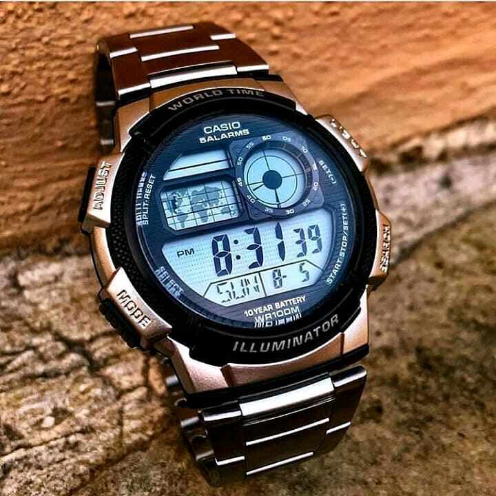 CASIO Outdoor Waterproof Digital Watch Sports Watch AE-1000WD-1A