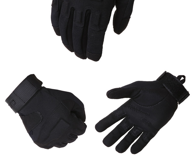 CQB xác thực quạt quân đội găng tay chiến thuật bảo vệ chống mài mòn chiến thuật chống trượt nửa ngón tay / ngón tay đầy đủ chiến đấu bảo vệ găng tay - Găng tay găng tay chống tĩnh điện