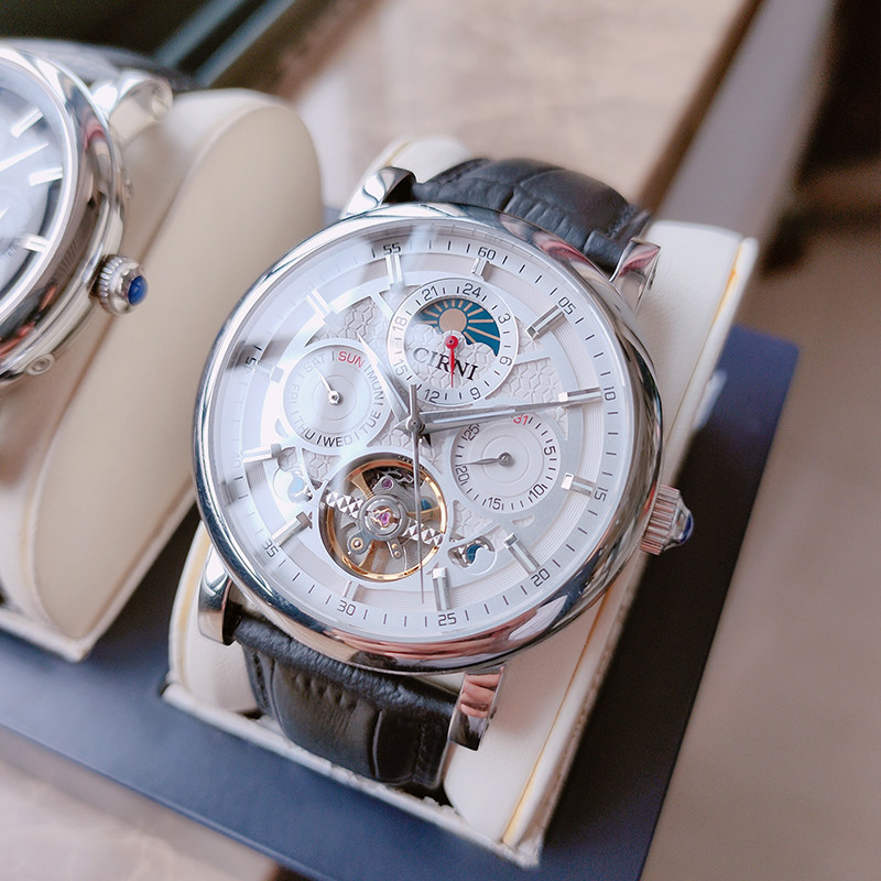 Sianiate Watches Men's Meter Hollowed-out Men's Watches Brands 2022 New Top Trendy Men Watches