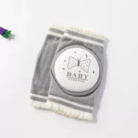 Серые детские коленные накладки двойного использования [1 пары]