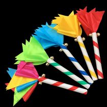 Manufacturer Direct Kindergarten Childrens Early Playground Light Instruments PROP SQUARE DANCE FLOWER STICK BULLS CANON ROD MONEY ROD