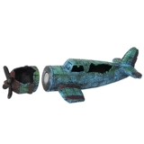 Магнитный самолет Рыбной аквариум пакет ландшафтный дизайн для морских крушение