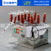 Outdoor high voltage vacuum circuit breaker ZW8-12G 630 intelligent electric with isolation column switch 10KV KV