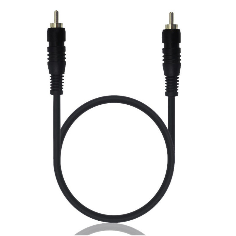Xiaomi Hisense Skyworth Tv Audio Output Cable Coaxial Audio Cable Spdif Pure Copper 75 Ohm Universal 5.1 Channel Digital Tv Connection to Amplifier Subwoofer Tv Speaker Audio Connection Cable