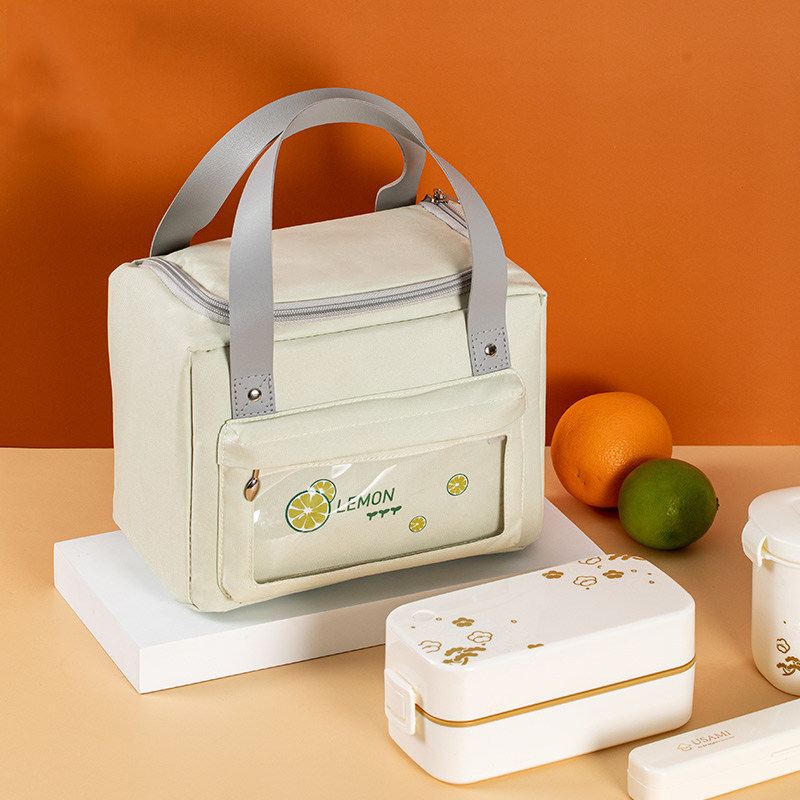 Japanese-style lunch box aluminum foil portable large-capacity lunch bag large thickened insulation student office worker simple bag