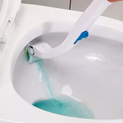 Disposable toilet brush used up to throw no dead corner toilet brush dressing room cleaning brush household replacement set