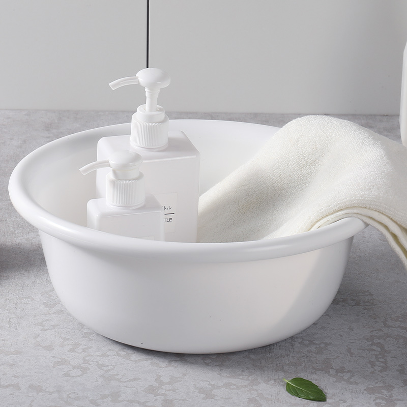 Japan imported INOMATA washbasin large thickened plastic washbasin student dormitory washbasin deep