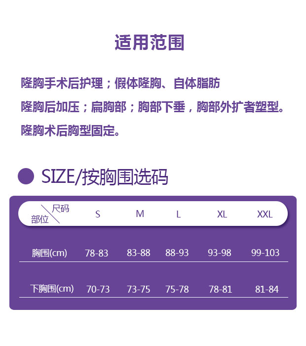 仮体豊胸術後下着医療用胸帯豊胸束乳トー調整型塑体衣豊胸固定束乳帯,タオバオ代行-チャイナトレーディング