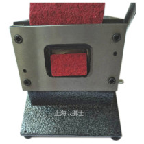 Professional set to make furniture plastic film seal edge Icon color card machine PVC cutting machine 35 * 50mmR3 Fillet Tailoring