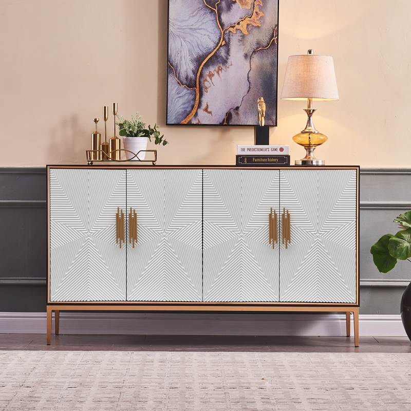 American shoe cabinet Entrance cabinet Entrance hall cabinet Simple modern light luxury large capacity storage cabinet Storage decorative cabinet