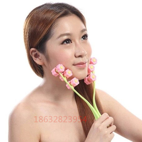 Original Dahe powerful roller vibration massager small face artifact