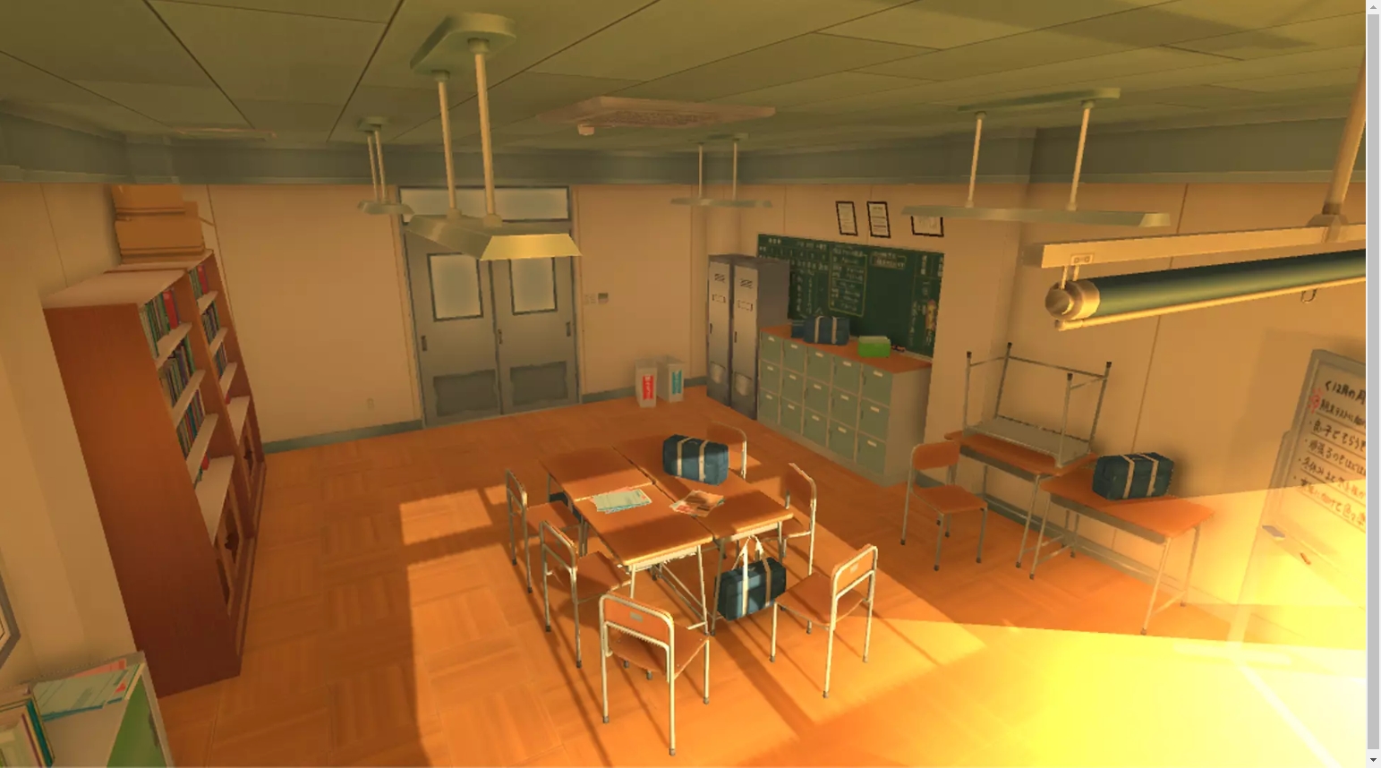 图片[2]-Unity 风格化学校教室课堂场景 Assets classroom 1.0 - 盘古CG网-盘古CG网