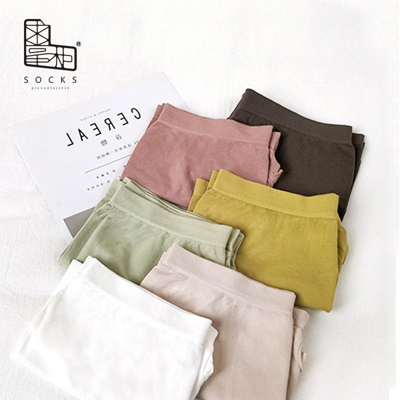 Request Dispensers Safety Pants Women Anti Walking Light Uncurled Summer Slim Fit Color Seamless Elastic Punts Underpants Outwear