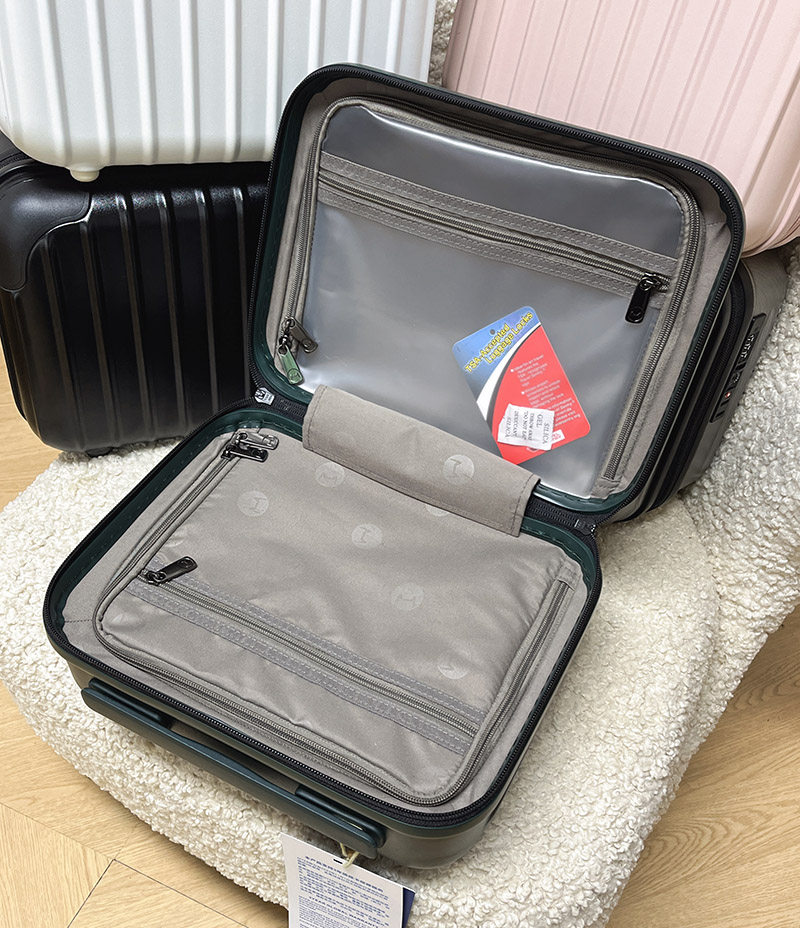 чемодан 时尚小型迷你化妆包手提箱出行便捷小箱子ykk拉炼 炼 𫔀密码箱收纳箱包 Myer