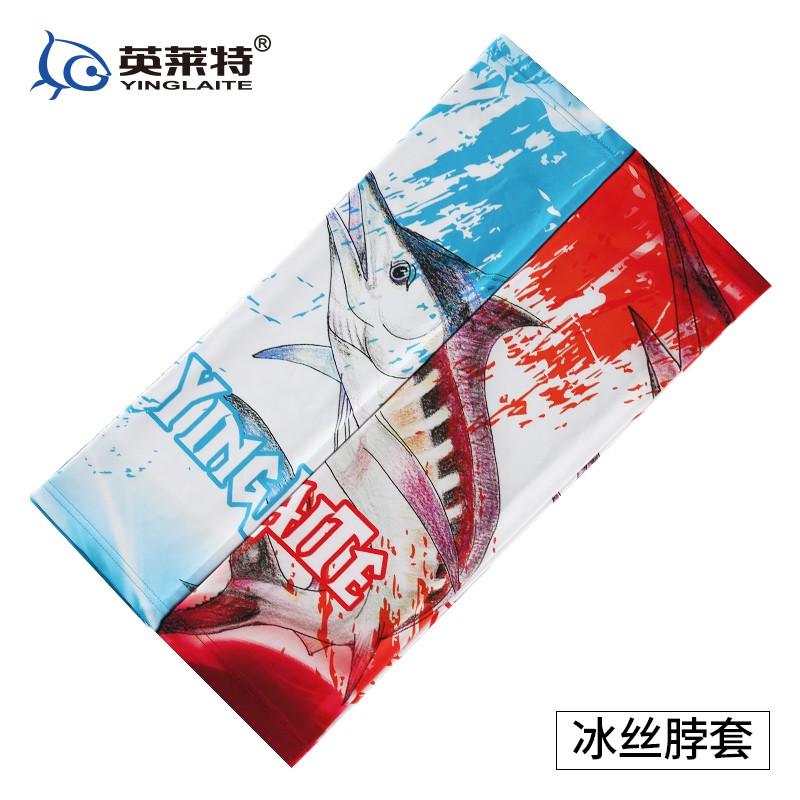 Inlite Ice Silk Fishing Neck Cover Men's Riding Mask Sports Outdoor Scarf Women's Magic Turban Fishing Sunscreen